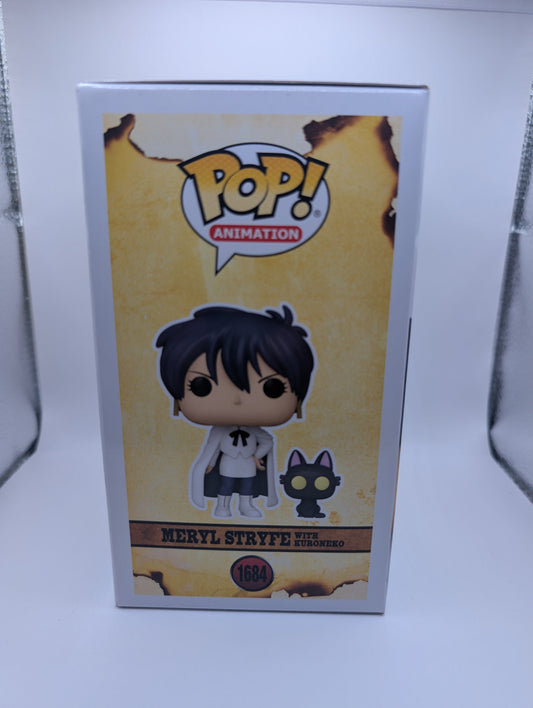 Meryl Stryfe w/ Kuroneko NYCC 2024 Exclusive Funko Pop! Vinyl Trigun #1684 FRENLY BRICKS - Open 7 Days