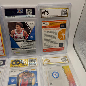 Philadelphia 76ers NBA Basketball Card Lot, Rookies, Patch, Auto, Joel Embiid FRENLY BRICKS - Open 7 Days