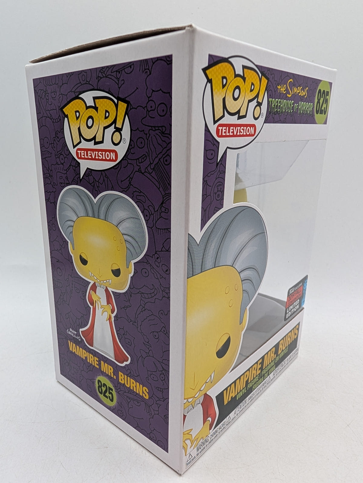 Funko POP! The Simpsons Treehouse of Horror Vampire Mr Burns 2019 Fall Con, photo 8 image 8