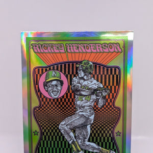 2025 Topps Chrome - Rickey Henderson (#UV-12) Ultraviolet All-Stars FRENLY BRICKS - Open 7 Days