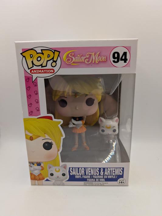 Sailor Moon Sailor Venus & Artemis 94 - Pop Vinyl Funko