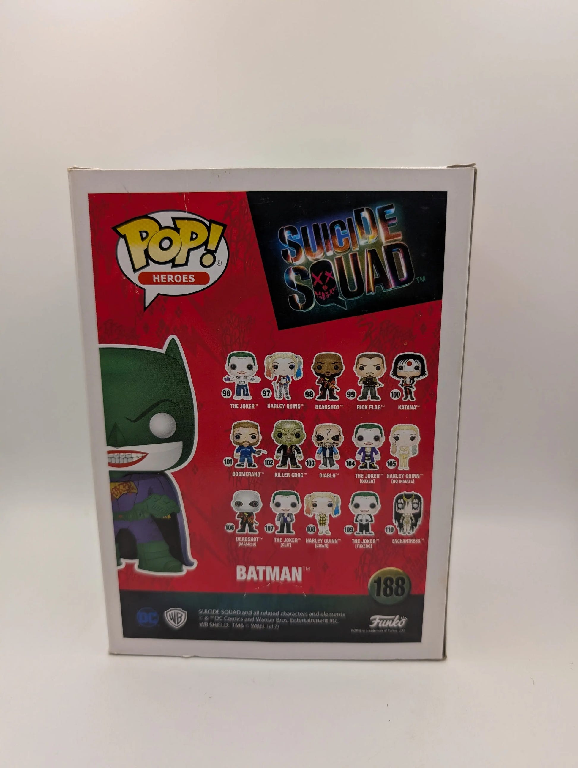 Funko POP! Vinyl Suicide Squad Batman #188 Convention Exclusive FRENLY BRICKS - Open 7 Days image 3