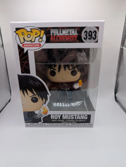 FUNKO POP VINYL MANGA ANIMATION FULLMETAL ALCHEMIST ROY MUSTANG #393 FRENLY BRICKS - Open 7 Days