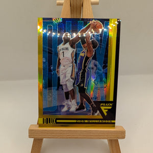 2020-21 Panini Flux #1 D Lux Zion Williamson Gold Prizm /10 Pelicans FRENLY BRICKS - Open 7 Days