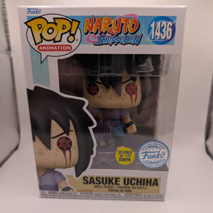 Funko Pop! Sasuke Uchiha *GITD* Amaterasu 1436 FRENLY BRICKS - Open 7 Days