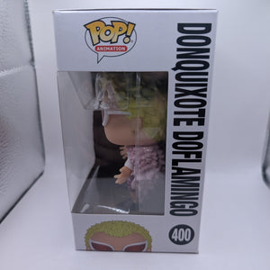 One Piece - Donquixote Doflamingo #400 Pop! VINYL Figure FRENLY BRICKS - Open 7 Days