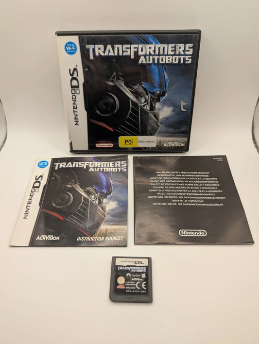 Transformers Autobots Nintendo DS Game Complete Tested And Working - AUS FRENLY BRICKS - Open 7 Days