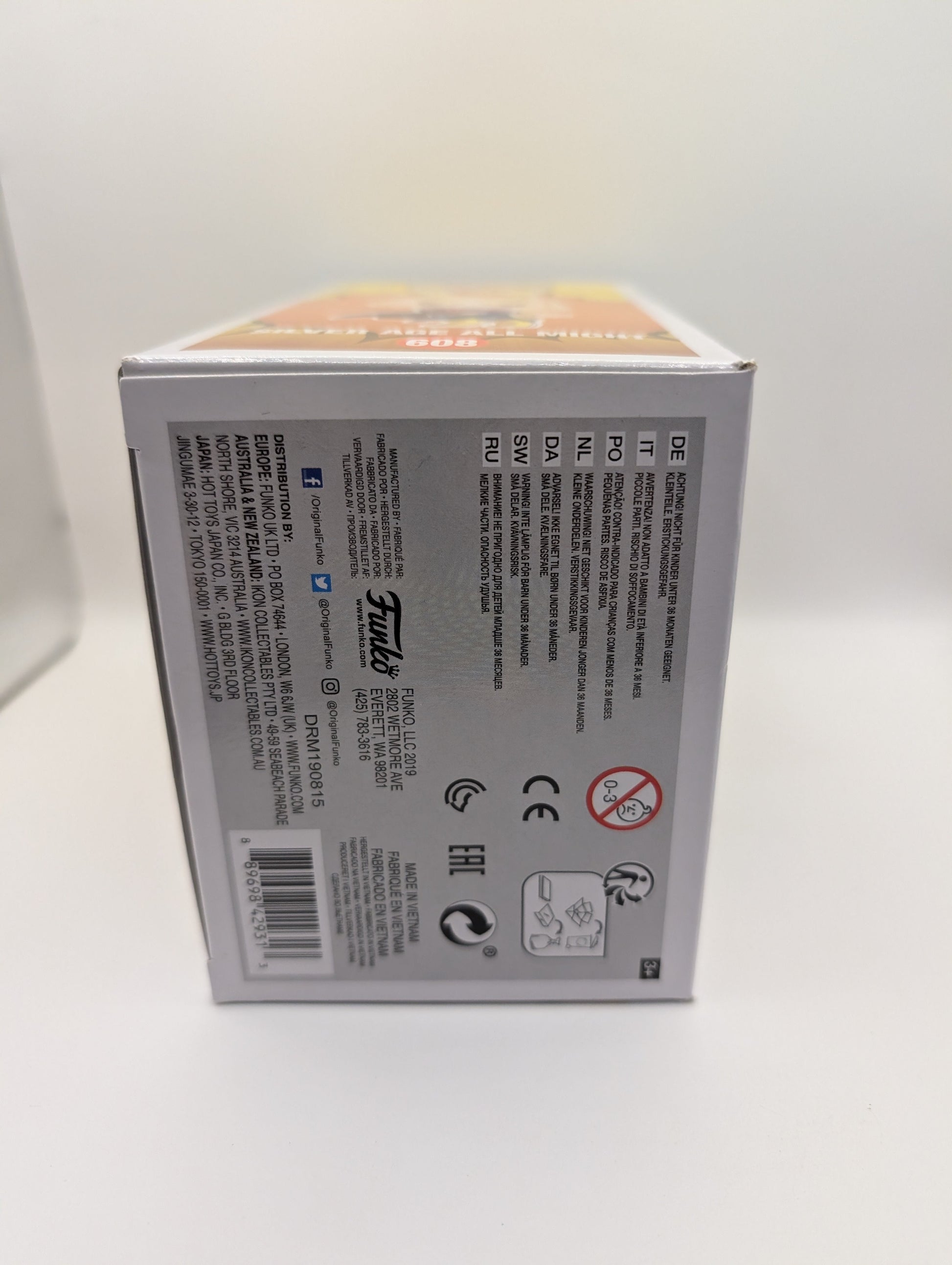 Funko Pop Silver Age All Might 608 My Hero Academia Vinyl Figure FRENLY BRICKS - Open 7 Days