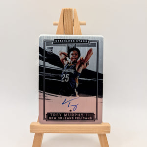 Trey Murphy III 2021-22 Impeccable Stainless Stars Autograph #'d l/99 Rookie RC FRENLY BRICKS - Open 7 Days