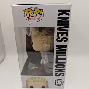 FUNKO POP Vinyl Trigun Knives Millions (#1363) FRENLY BRICKS - Open 7 Days