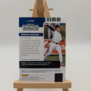 2021  Panini Contenders Spencer Torkelson Draft Ticket Auto /99 | Detroit Tigers FRENLY BRICKS - Open 7 Days