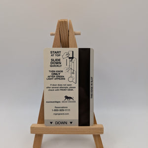 Manny Pacquiao Boxing Signed 2011  Key Card AUTO FRENLY BRICKS - Open 7 Days