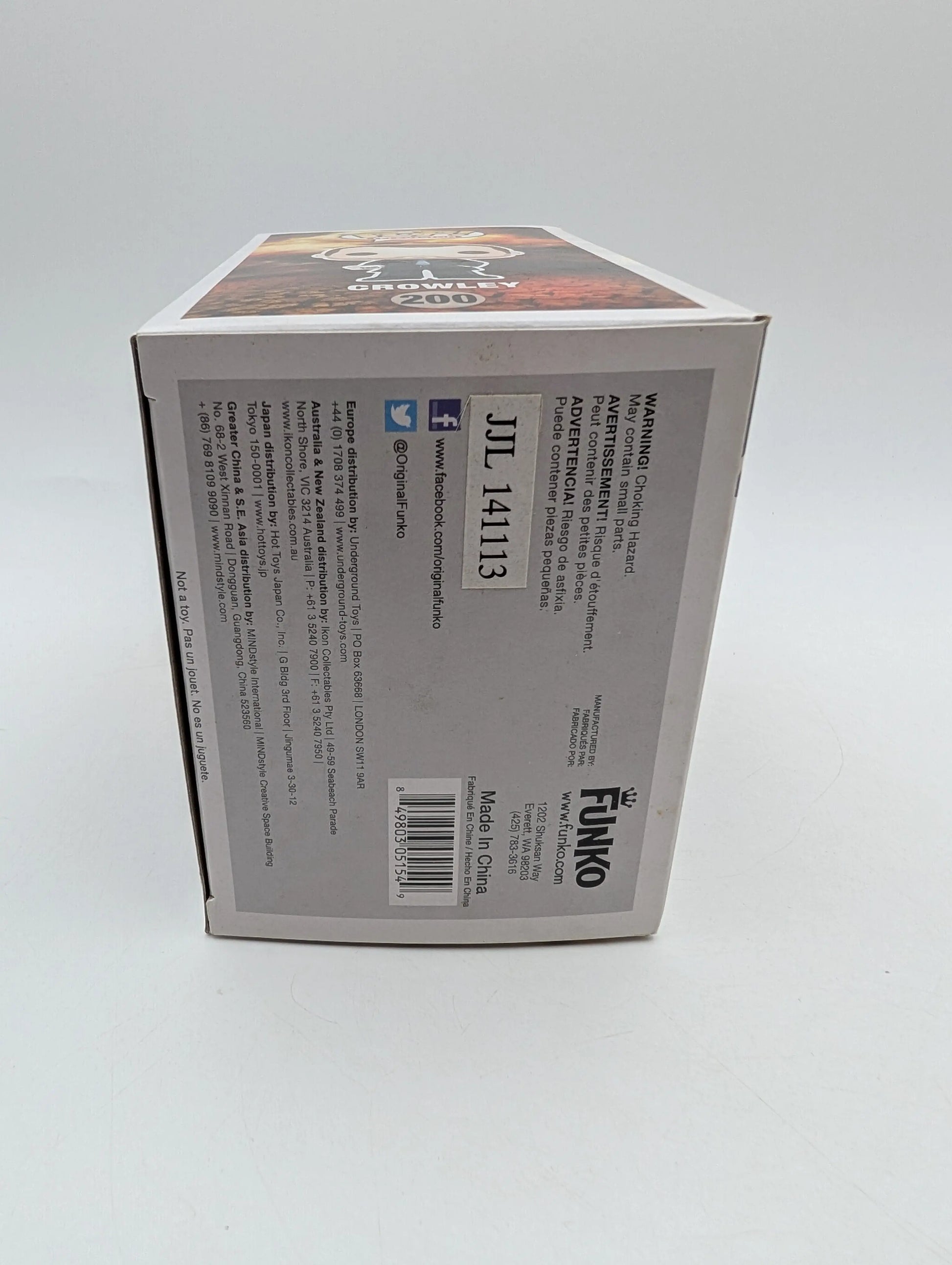 Funko Pop! Vinyl Crowley Red Eyes Rare Vaulted #200 Supernatural FRENLY BRICKS - Open 7 Days