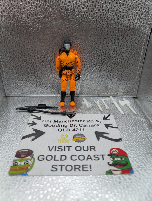 SLICE  (v2) 1993 Vintage GI Joe ARAH Ninja Force NICE Figure HASBRO E8 873A FRENLY BRICKS - Open 7 Days