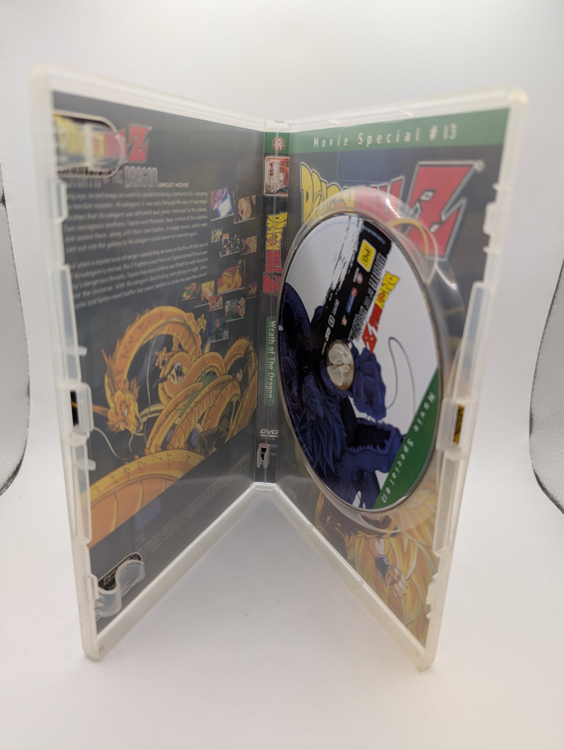 Dragonball Z Wrath of the Dragon DVD Movie Authentic Anime Dragon Ball