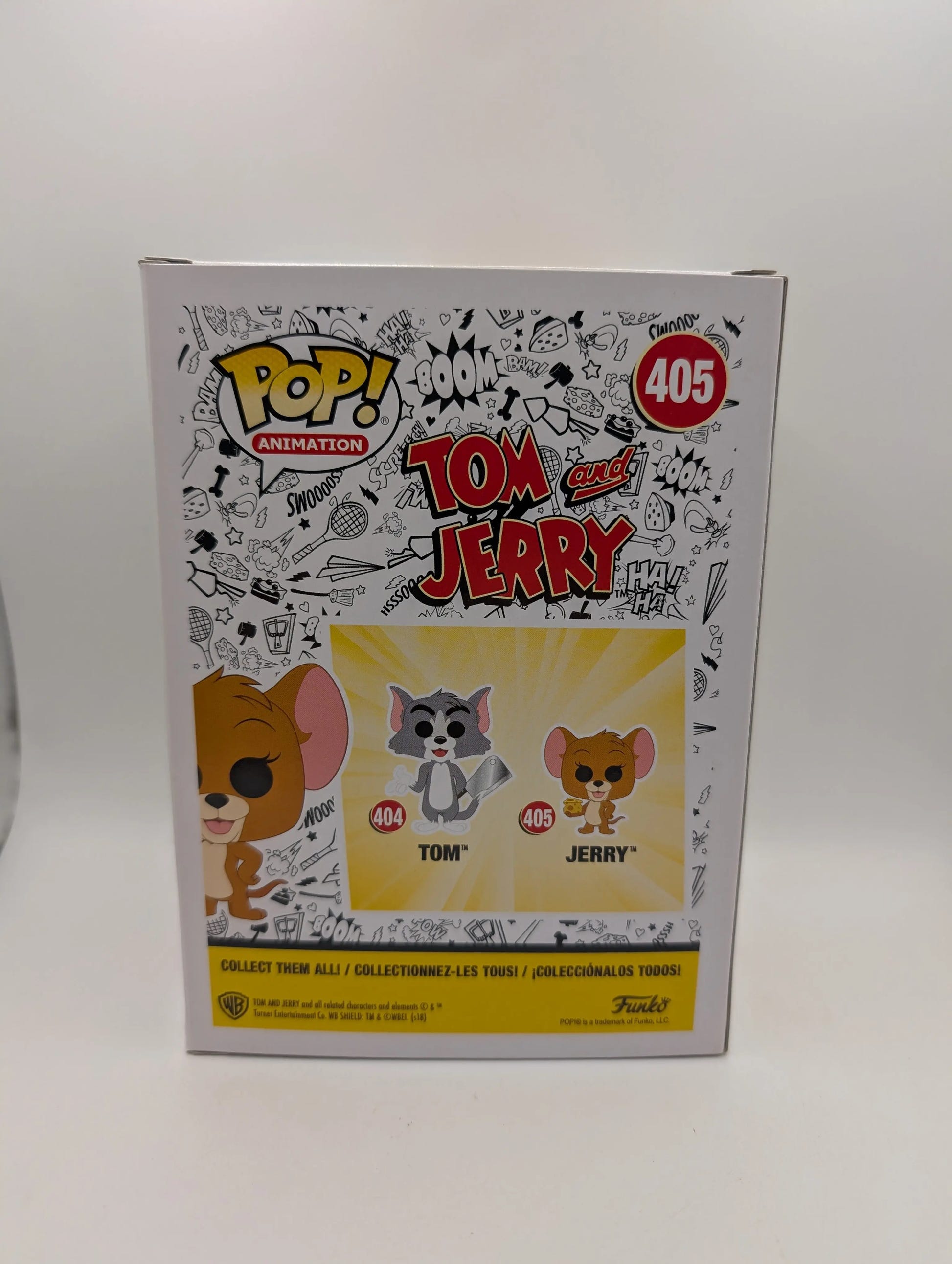 Funko Pop Vinyl Animations Figure - Tom and Jerry - JERRY #405 FRENLY BRICKS - Open 7 Days image 3