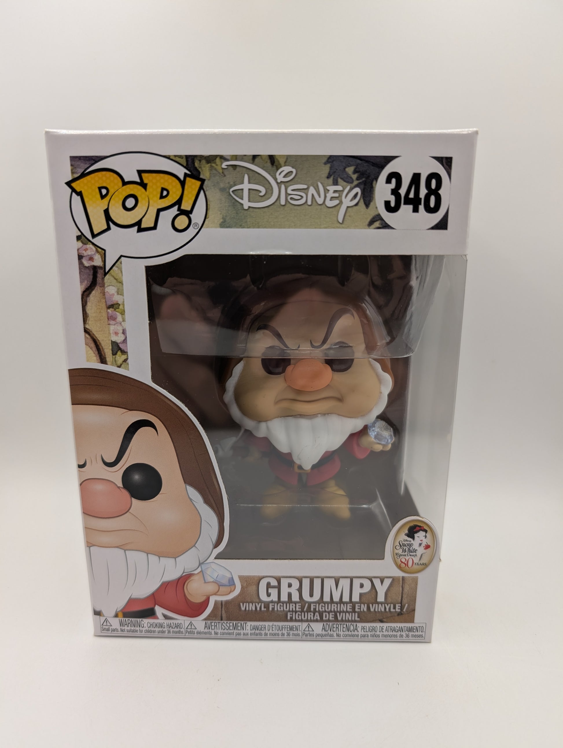 Grumpy - Funko Pop Vinyl Snow White and the Seven Dwarves #348- Vaulted