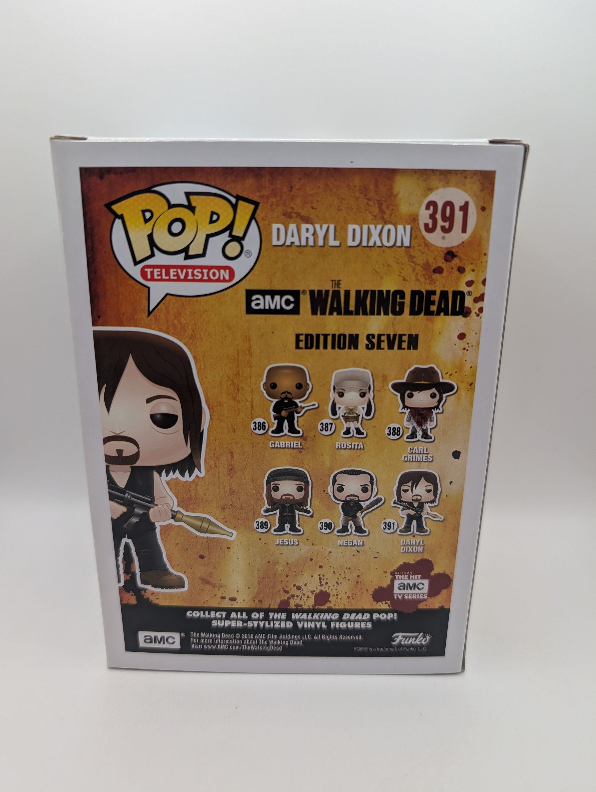 Funko Pop! Vinyl: The Walking Dead - Daryl Dixon - (w/ Rocket Launcher) #391 FRENLY BRICKS - Open 7 Days