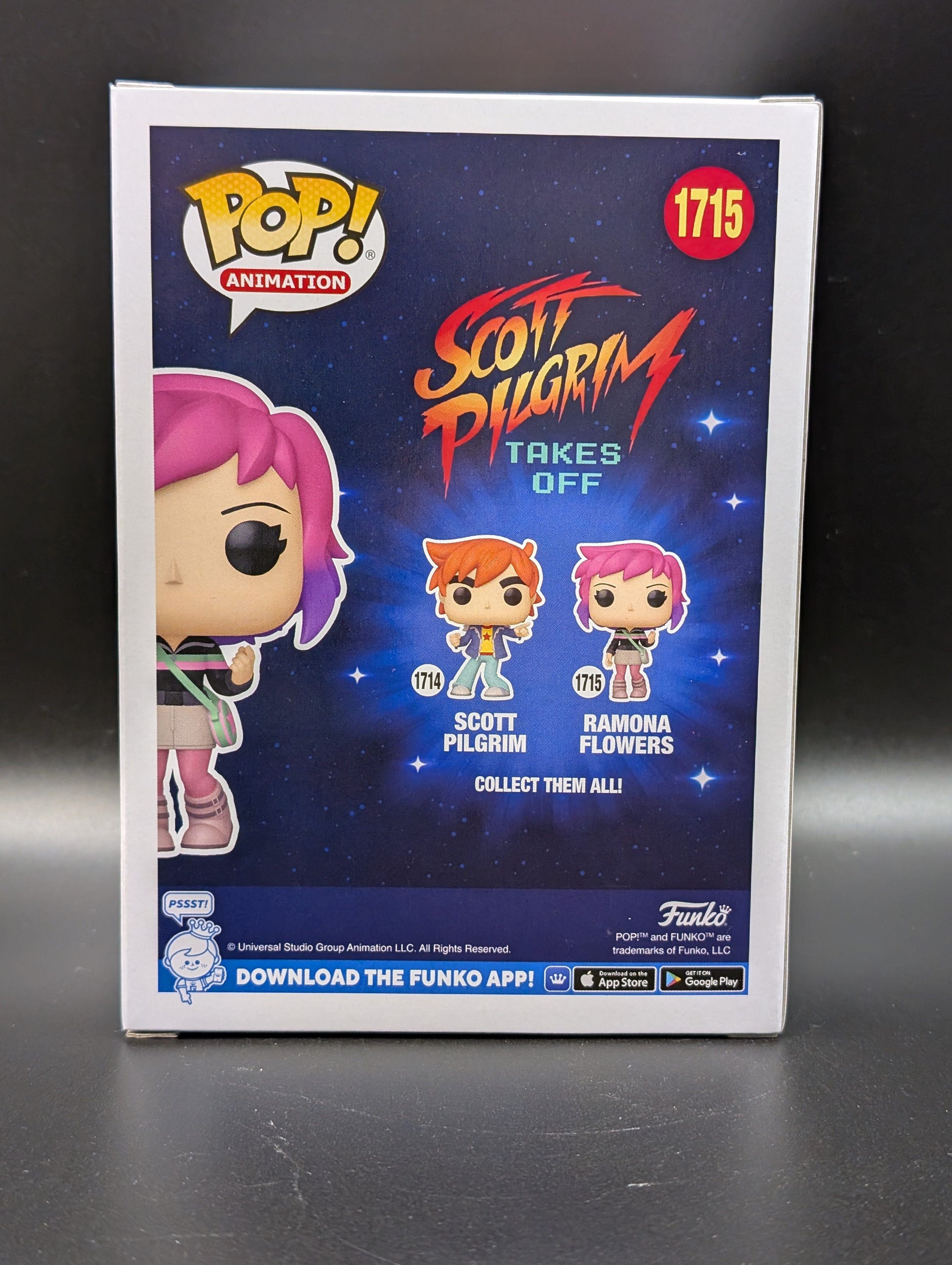 Funko POP! Animation Scott Pilgrim Takes Off #1715 Ramona Flowers Vinyl Collectable FRENLY BRICKS - Open 7 Days