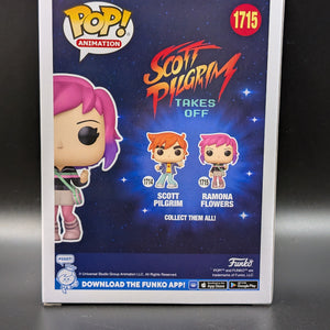 Funko POP! Animation Scott Pilgrim Takes Off #1715 Ramona Flowers Vinyl Collectable FRENLY BRICKS - Open 7 Days