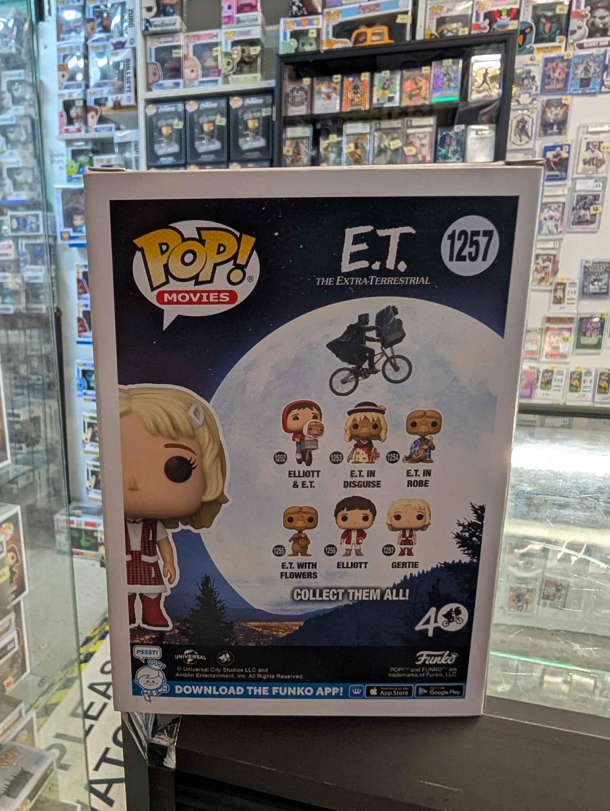 E.T. The Extra-Terrestrial - Gertie 40th Anniversary Pop! Vinyl Figure FRENLY BRICKS - Open 7 Days