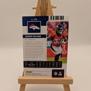 2021 Panini Contenders Rookie Playoff Ticket On Card Auto Javonte Williams /99 FRENLY BRICKS - Open 7 Days