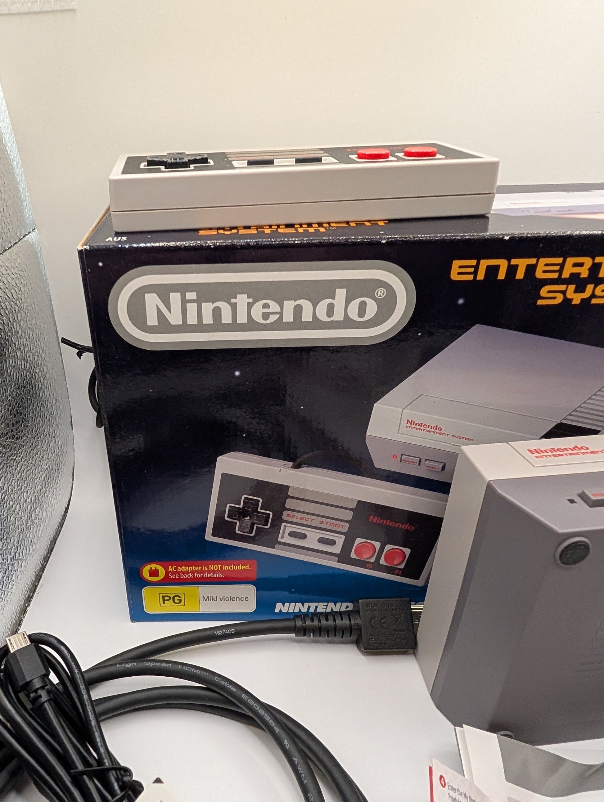 Nintendo Entertainment System Classic Mini Console Grey FRENLY BRICKS - Open 7 Days