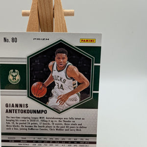 Giannis Antetokounmpo 2020 Mosaic #80 Genesis /(SSP) FRENLY BRICKS - Open 7 Days