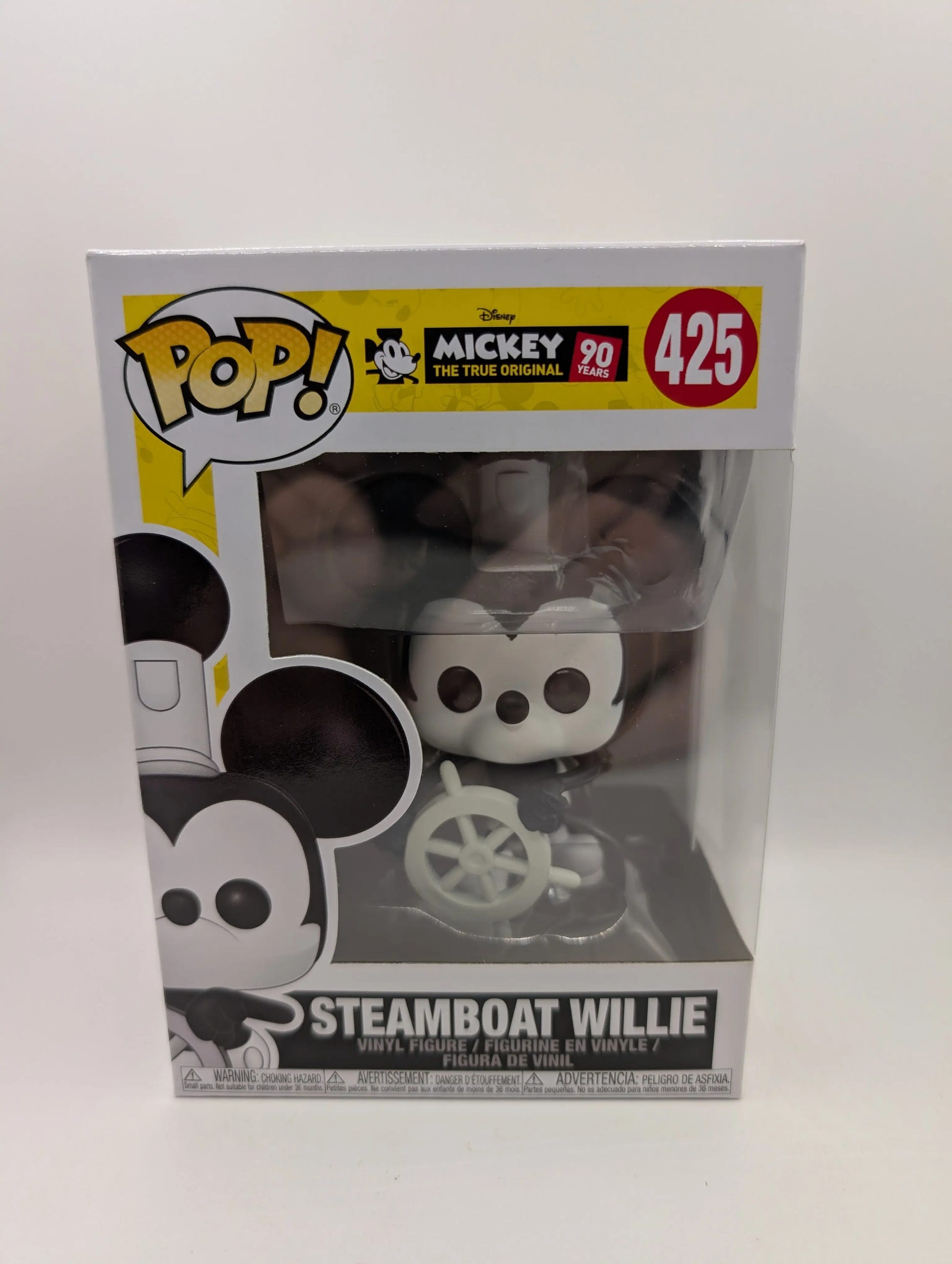 Funko Pop! Vinyl: Disney - Mickey Mouse (Steamboat Willie) #425 FRENLY BRICKS - Open 7 Days image 1
