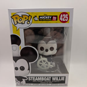 Funko Pop! Vinyl: Disney - Mickey Mouse (Steamboat Willie) #425