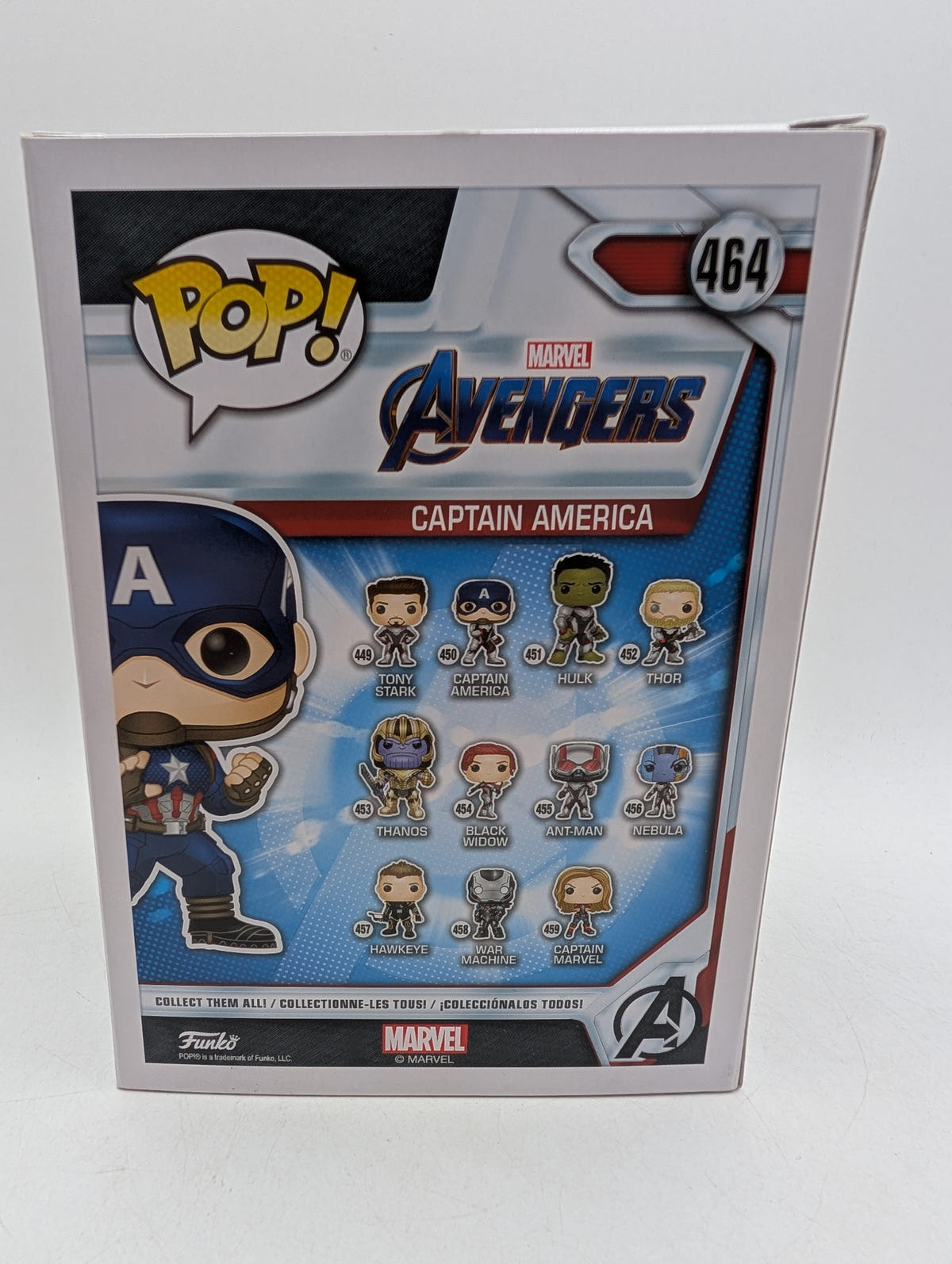 Funko POP! Marvel Avengers Captain America #464 Special Edition, photo 5 image 5