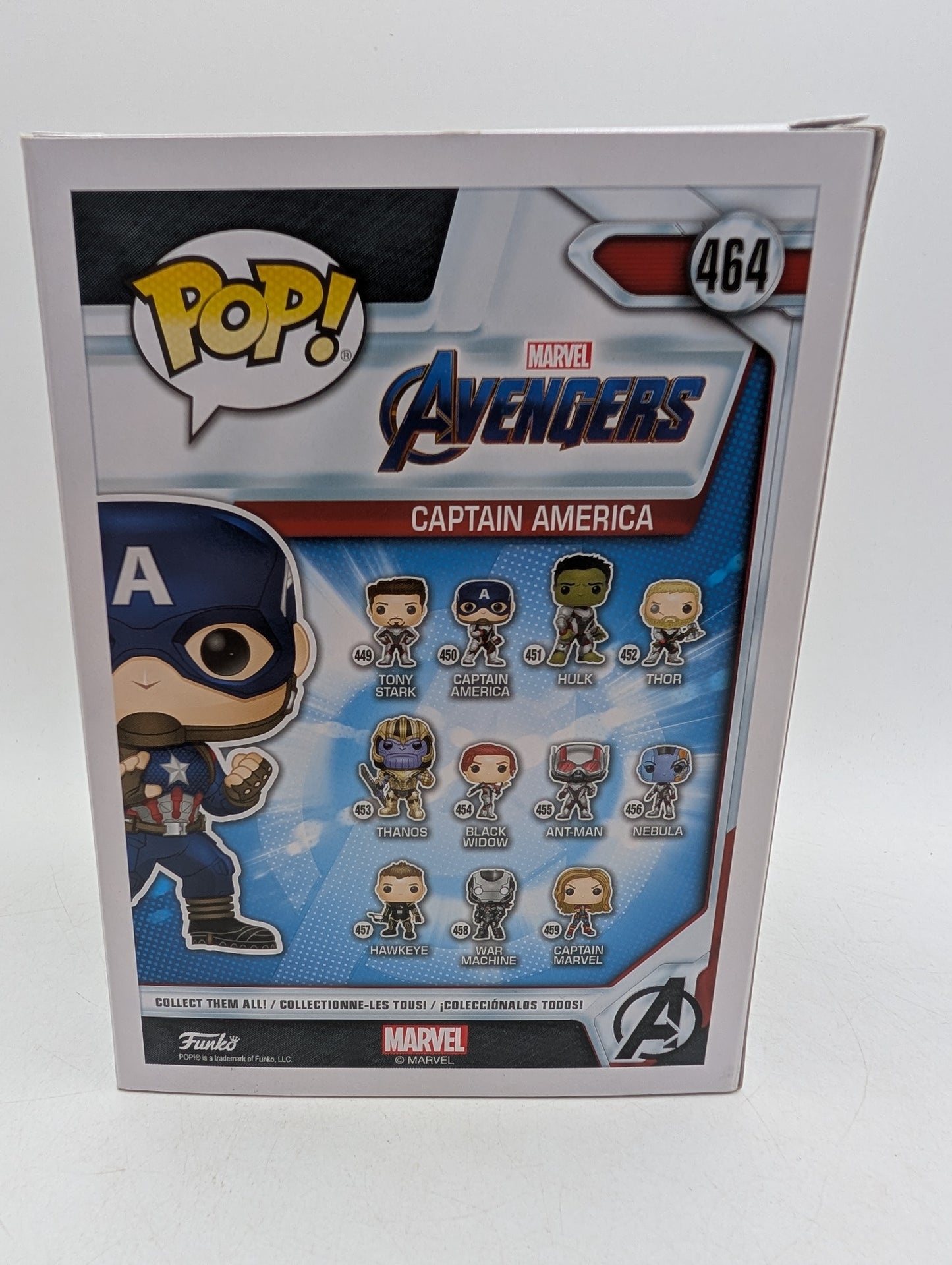 Funko POP! Marvel Avengers Captain America #464 Special Edition