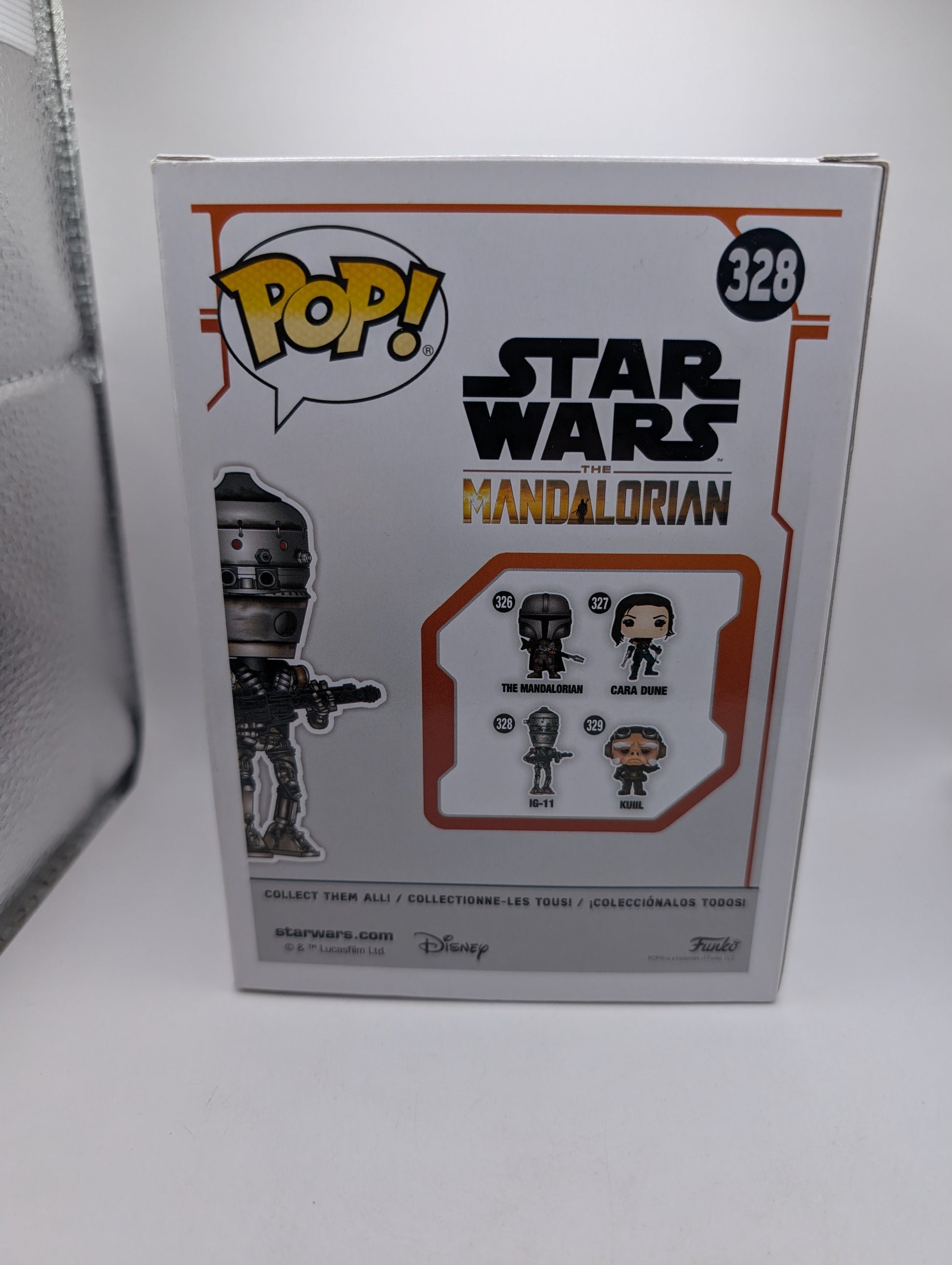 Star Wars: The Mandalorian IG-11 Funko Pop! Vinyl Figure #328 FRENLY BRICKS - Open 7 Days