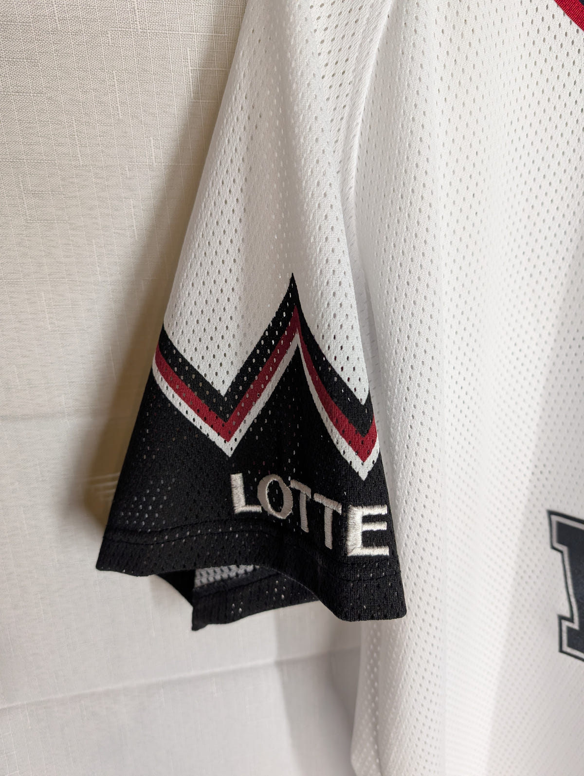 Nippon Baseball Chiba Lottes Marines "Owaku #253 Alternate White/Red Large Jersey, photo 5 image 5