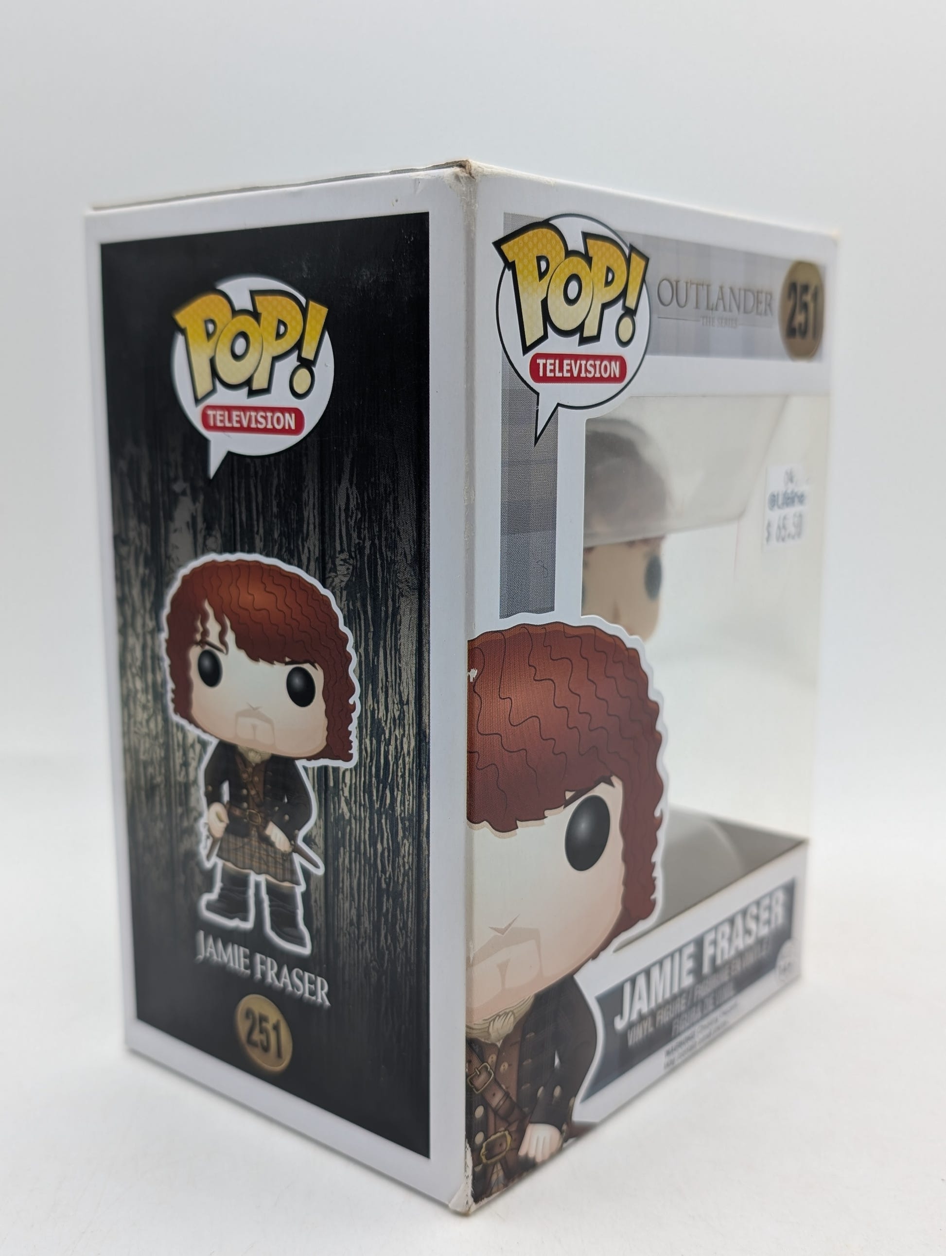 Funko Pop! Television Outlander Jamie Fraser Vinyl Figure #251 image 2
