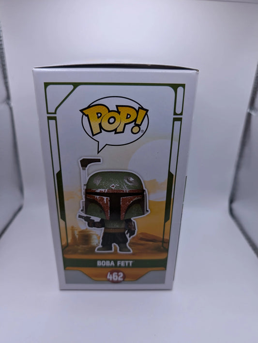 Funko Pop! Star Wars: #462 BOBA FETT (Red Chrome) FRENLY BRICKS - Open 7 Days