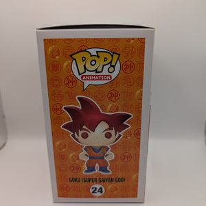 Funko Pop Dragon Ball Z Super Saiyan Goku #24 FRENLY BRICKS - Open 7 Days