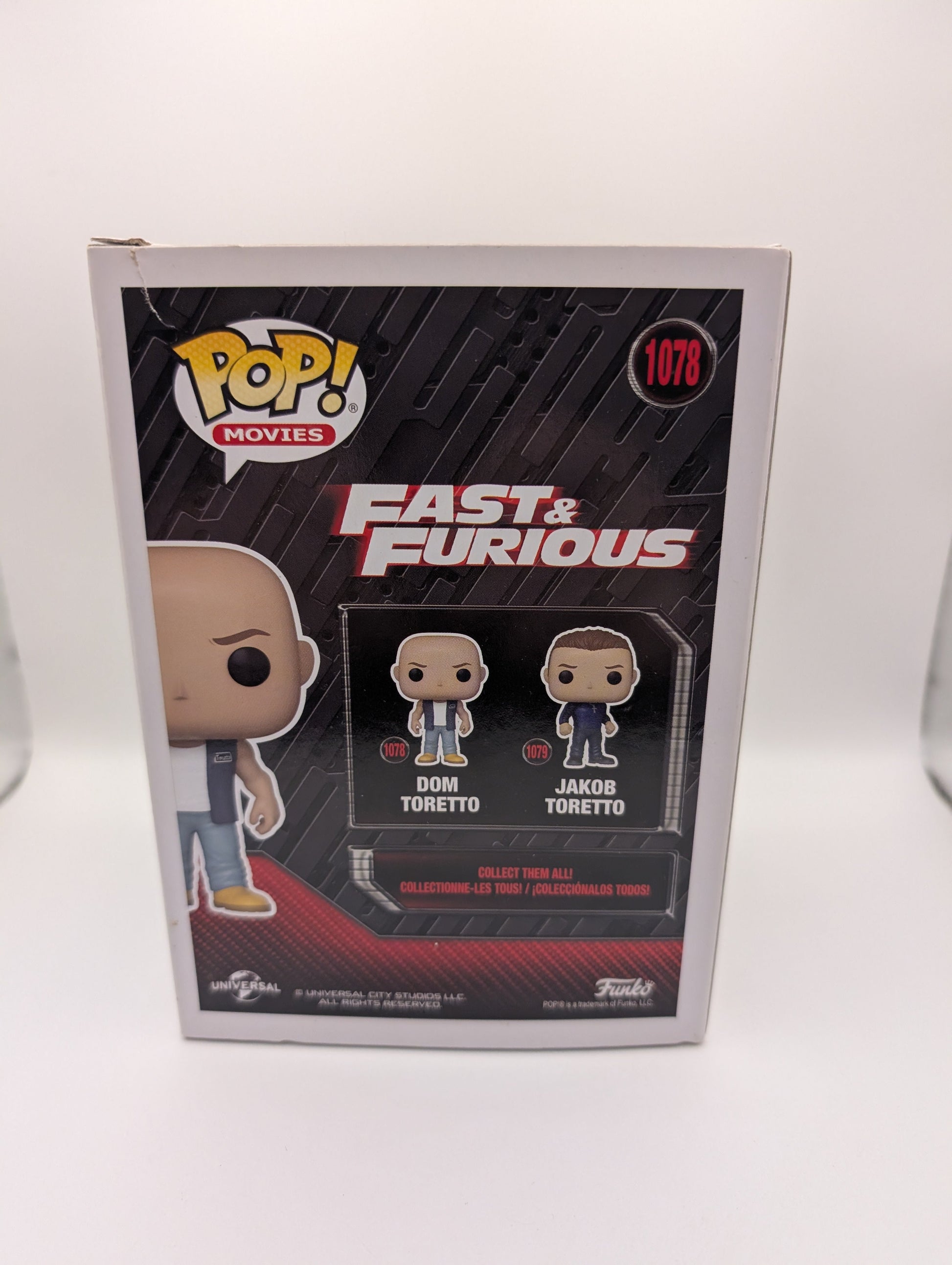 Pop Vinyl Dom Toretto #1078 Fast & Furious FRENLY BRICKS - Open 7 Days