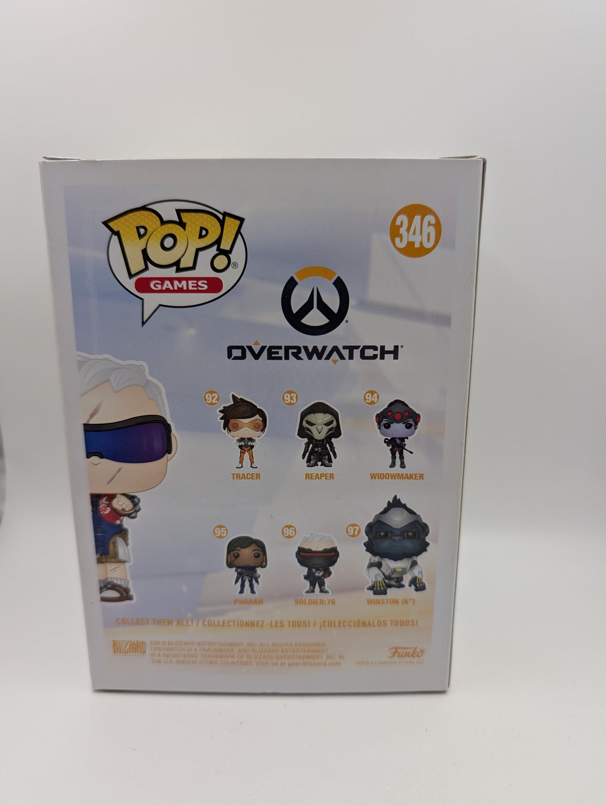 Funko Pop Soldier 76 (Grillmaster) 346 Overwatch Vinyl Figure FRENLY BRICKS - Open 7 Days