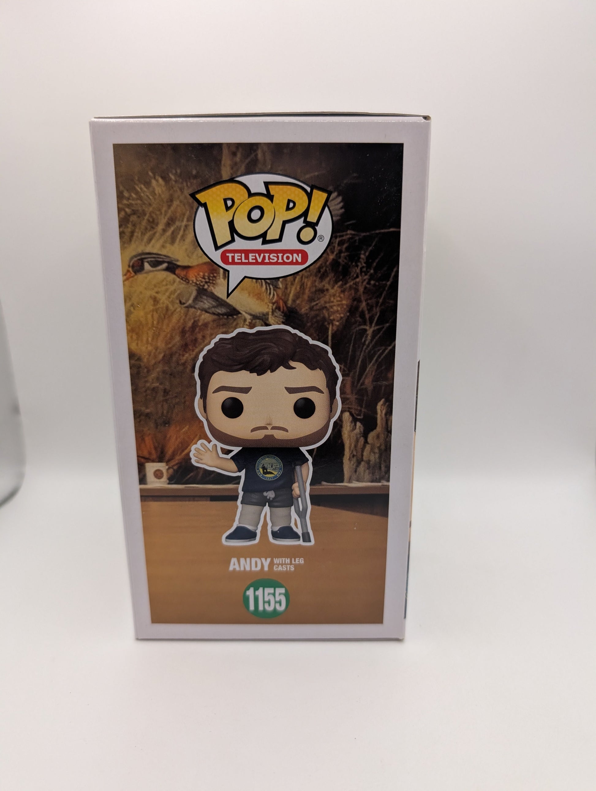 POP VINYL - ANDY WITH LEG CAST - 1155 - SPECIAL EDITION FRENLY BRICKS - Open 7 Days