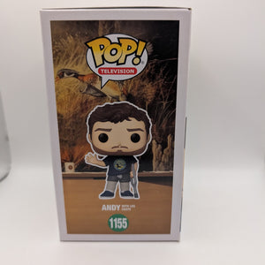 POP VINYL - ANDY WITH LEG CAST - 1155 - SPECIAL EDITION FRENLY BRICKS - Open 7 Days