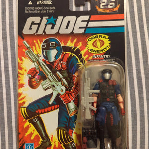 GI Joe 25th Anniversary Infantry Cobra Viper Foil Hasbro 2008 New FRENLY BRICKS - Open 7 Days