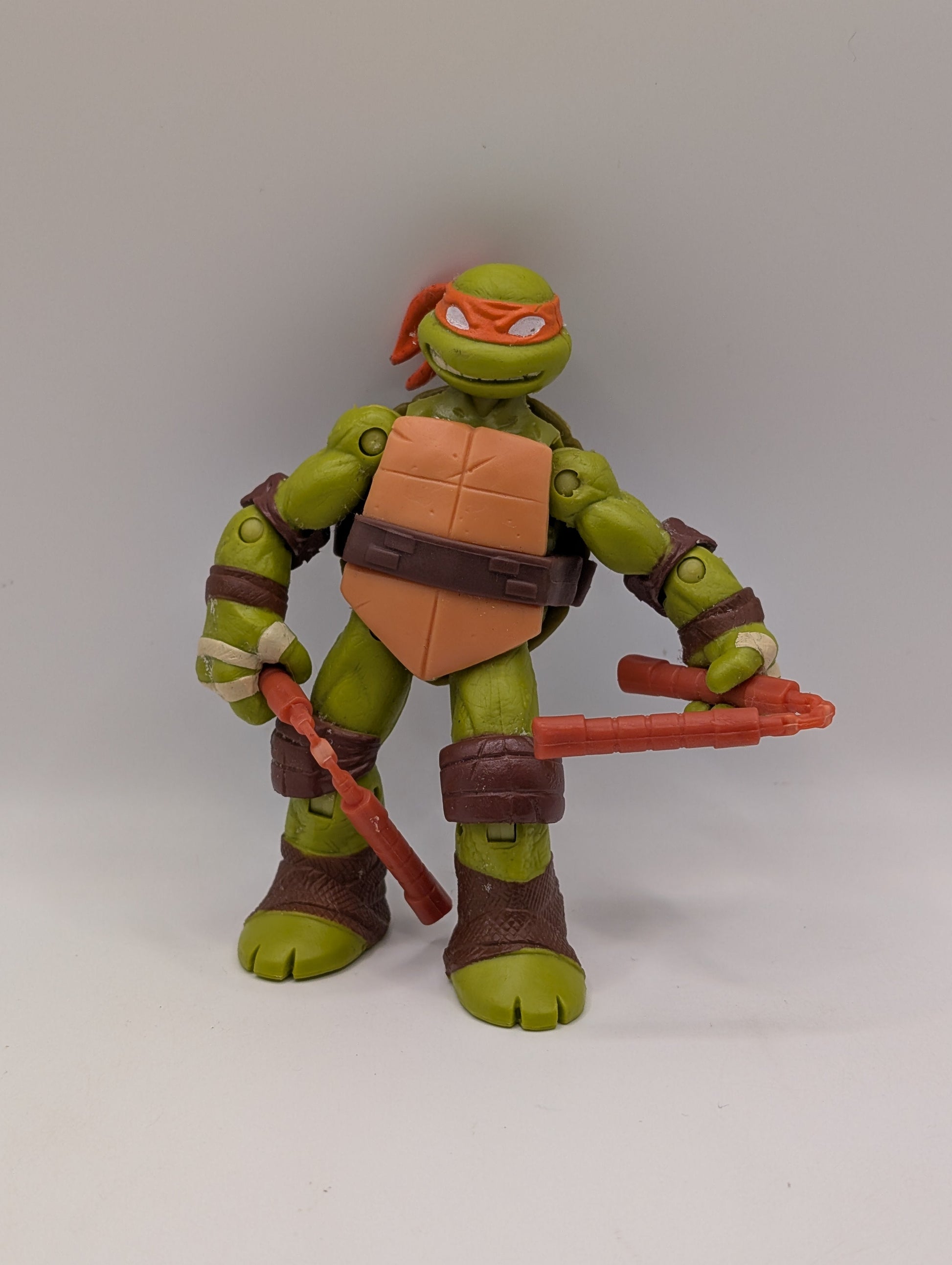 Teenage Mutant Ninja Turtles Action Figure Michelangelo LOOSE FIGURE FRENLY BRICKS - Open 7 Days