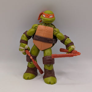 Teenage Mutant Ninja Turtles Action Figure Michelangelo LOOSE FIGURE FRENLY BRICKS - Open 7 Days