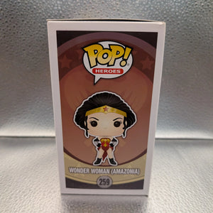 FUNKO POP HEROES FIGURE WONDER WOMAN (AMAZONIA) 259 LIMITED EDITION FRENLY BRICKS - Open 7 Days
