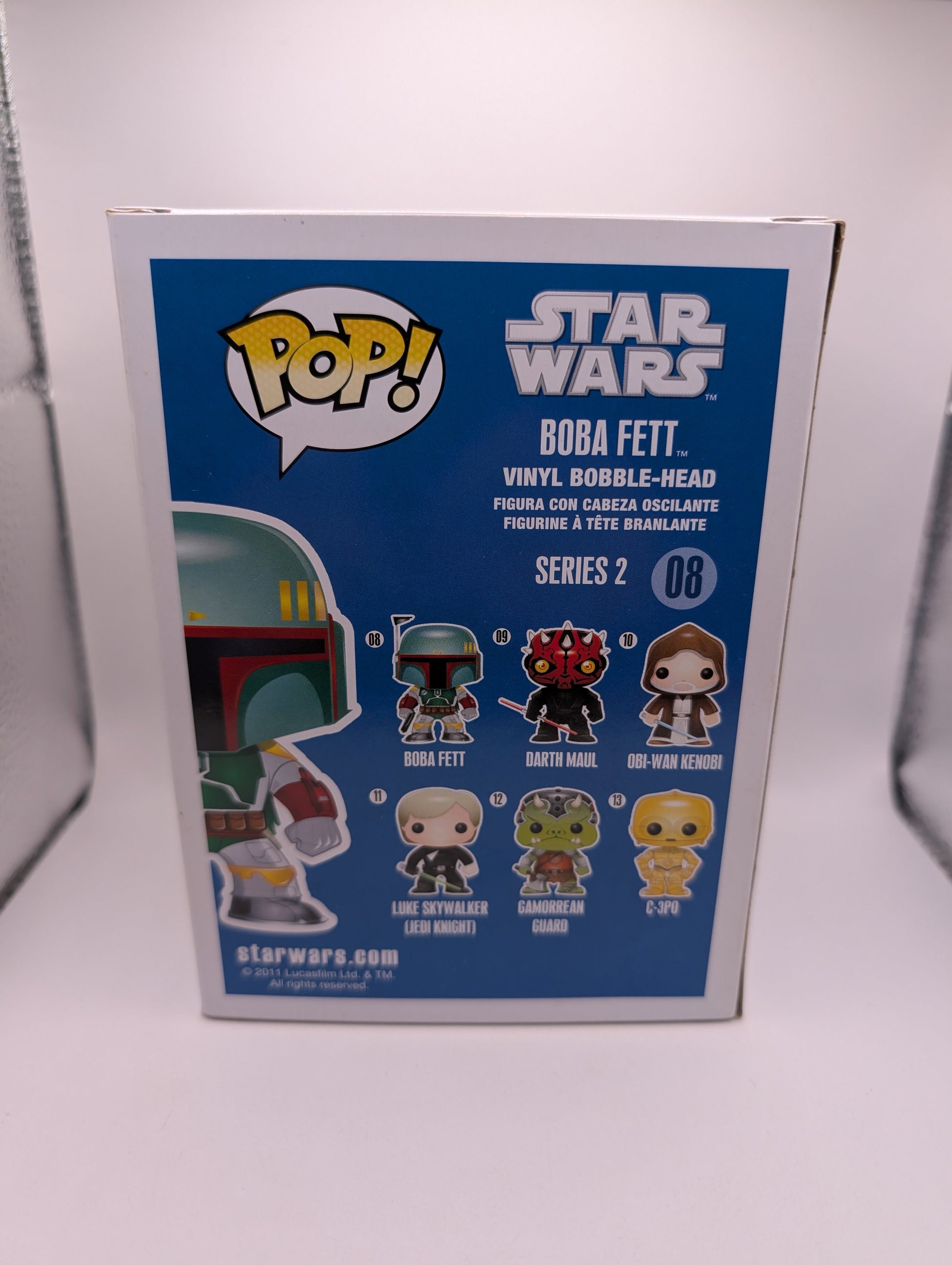 Funko Pop! Star Wars: #08 BOBA FETT *VAULTED* FRENLY BRICKS - Open 7 Days