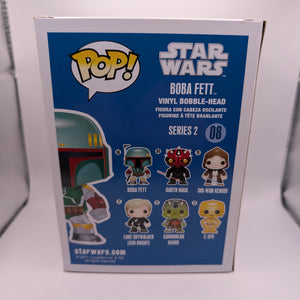 Funko Pop! Star Wars: #08 BOBA FETT *VAULTED* FRENLY BRICKS - Open 7 Days