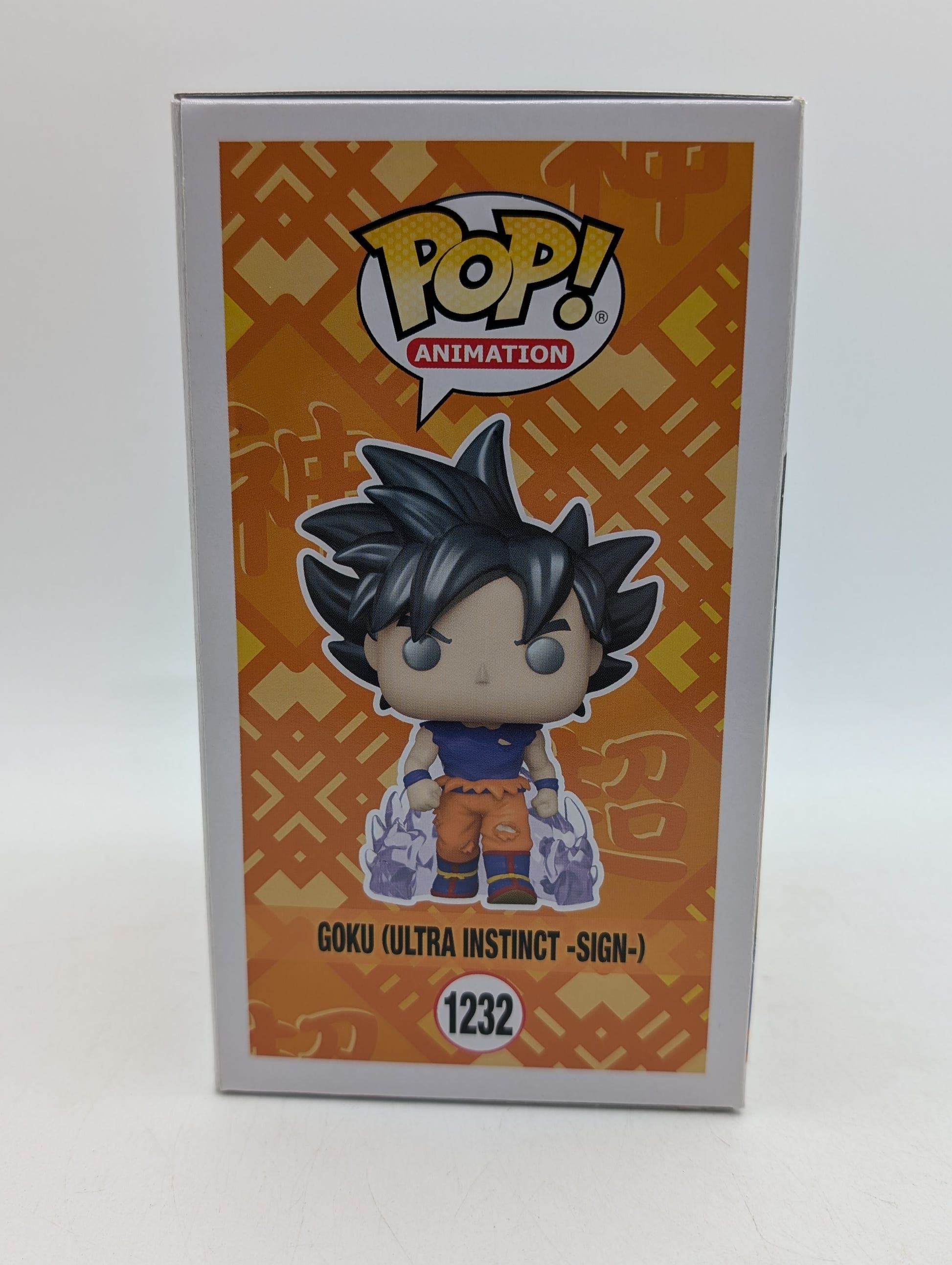 Funko Pop! Dragon Ball Goku Ultra Instinct Sign #1232 2022 Fall NYCC image 3