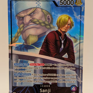 Sanji OP12-041 Alt Art Leader. One Piece Trading Card Game CCG TCG FRENLY BRICKS - Open 7 Days