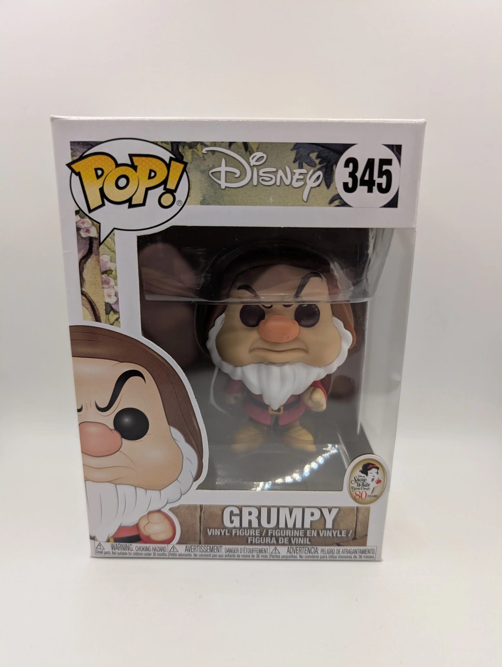 Grumpy - Snow White & The Seven Dwarfs - Funko POP! Vinyl - #345 FRENLY BRICKS - Open 7 Days image 1